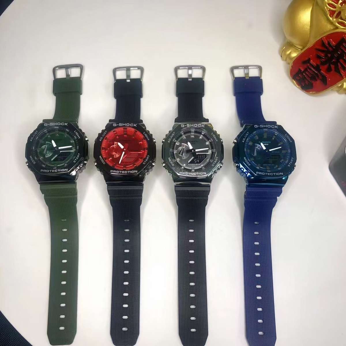 Casio G Shock Gm2100 Silver View 7