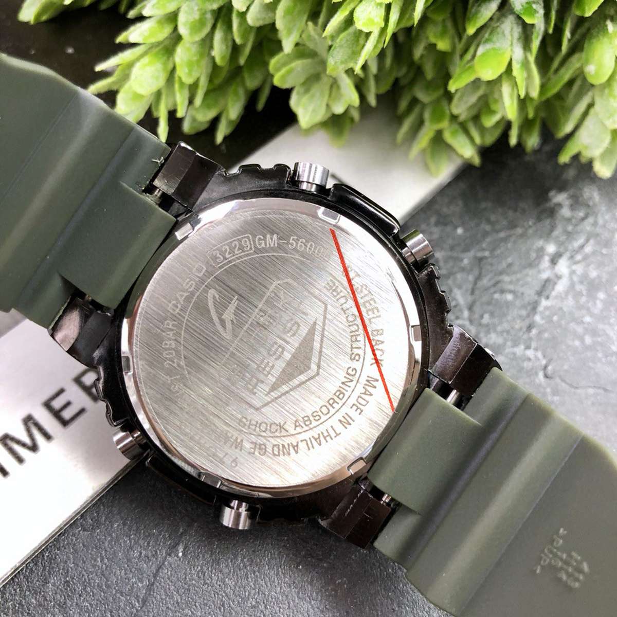 Casio G Shock Gm5600 Green Details 6