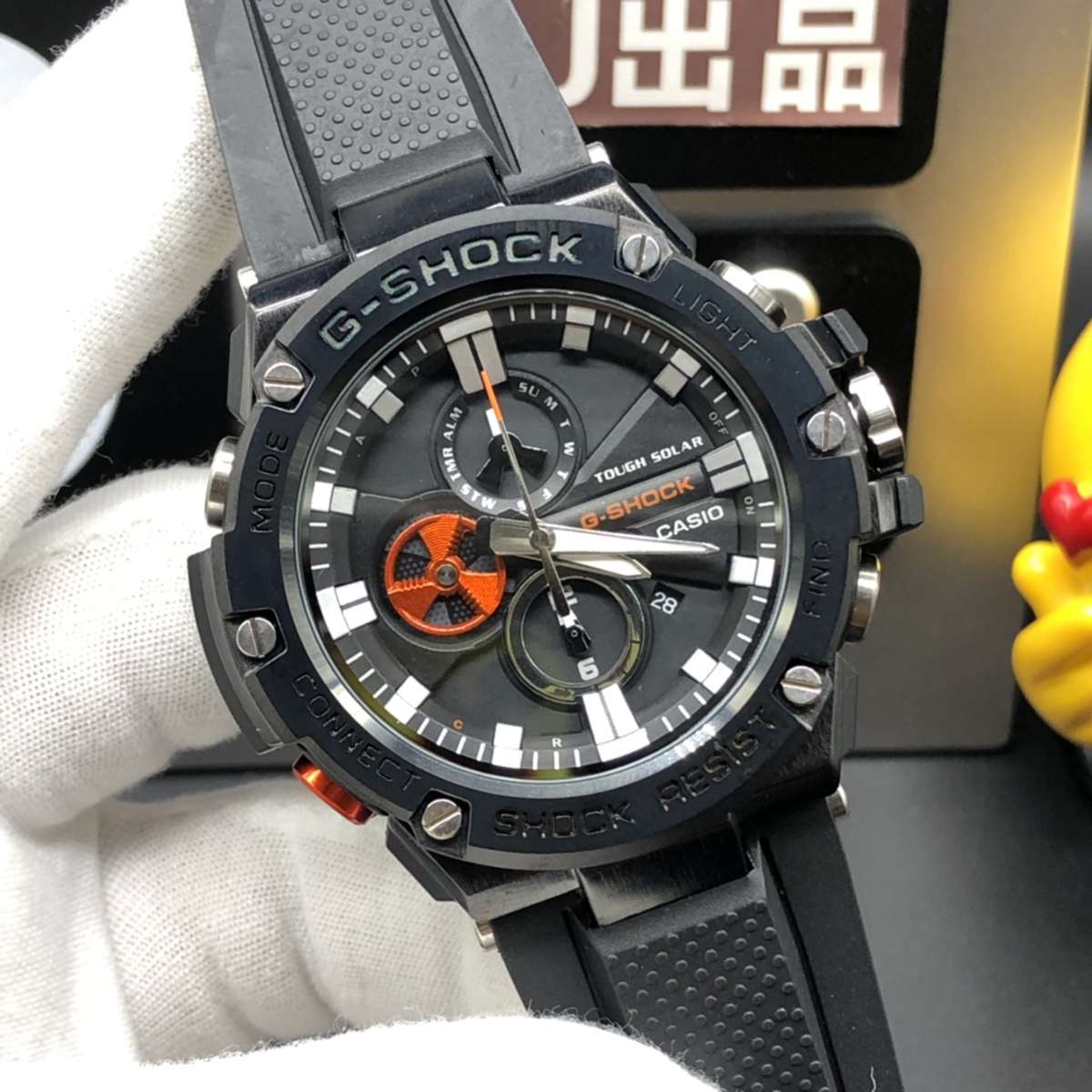 Casio G Shock Gstb100 Black02 Details 2